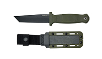 Demco Armiger 4 Fixed Blade Plain Tanto OD DEM09657 by Unknown