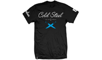 Тениска Cold Steel Cursive Black Tee Shirt  by Cold Steel