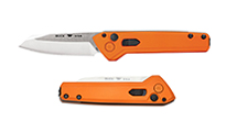 Buck 838 Deploy AUTO Button Lock 154CM Orange Aluminum by Unknown