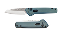 Buck 838 Deploy AUTO Button Lock 154CM Blue Aluminum by Unknown