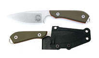 White River M1 Pro Green/Orange G10 Magnacut by Unknown
