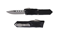 Guardian Tactical GTX-025 OTF Elmax Stonewashed Drop Point Black Aluminum 12-3511 by Unknown