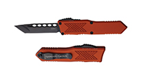 Guardian Tactical GTX-025 OTF Elmax Black Tanto Burnt Orange Aluminum 12-4121BO by Unknown