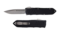 Guardian Tactical Auto Recon 040 Elmax Drop Point Stonewashed Black Aluminum 11-3511 by Unknown