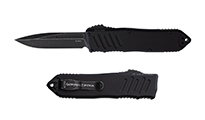 Guardian Tactical Auto Recon 040 Elmax Drop Point Dark Stonewashed Black Aluminum 11-3611 by Unknown