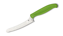 Spyderco Z-Cut Kitchen Knife BLUNT TIP Serrated by Spyderco